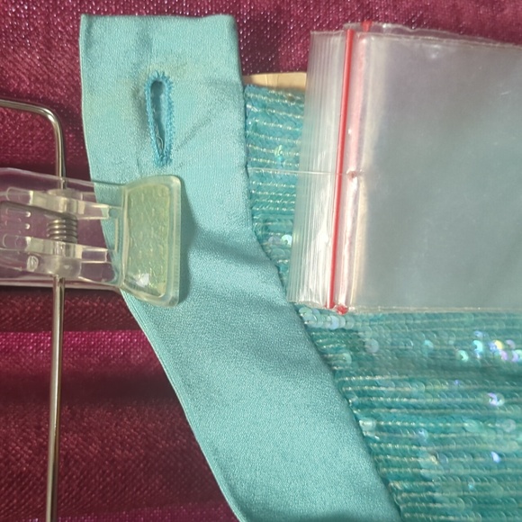 Beautiful Escada Couture Ombre Sequin Wide Leg Pants Beaded See PatBo - Picture 8 of 11